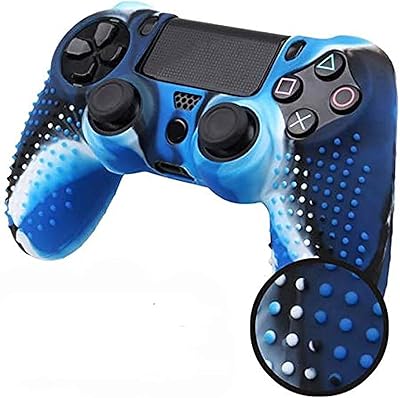 Skeido half-nipple silicone non-slip silicone camouflage for PlayStation 4/Slim/Pro controller.. DIAYTAR NIGERIA: Connecting Nigerians with affordable products through our expansive e-commerce platform.
