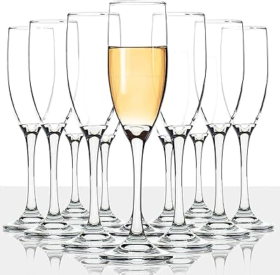 [3 diamonds] Set of 6 champagne glasses of 7 oz wine.. Shop smart with DIAYTAR NIGERIA's vast selection and enjoy affordable shipping in just 5-8 days.