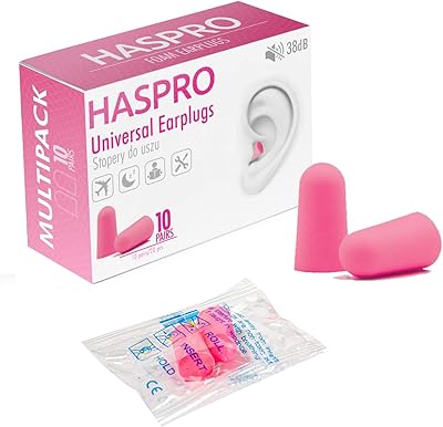Hasbro ultra -soft foam earplugs, best earplugs for deletion of noise, snoring, DIY, reduction in SNR 38 DB noise (10, pink package).. Experience the ease of modern shopping with DIAYTAR NIGERIA's vast selection and quick delivery service.