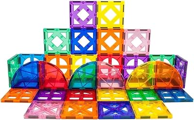 Picasso Tales 36 quarter -round pieces Window Magnetic Magnetic Magnetic Construction Blocks set.. Shop without boundaries at DIAYTAR NIGERIA, offering extensive variety at prices you'll appreciate.