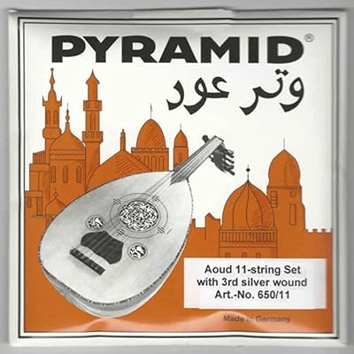 Professional strings of Syrian Arabic Oud Pyramid (PSO-650).. Nigeria shops with DIAYTAR — wide selection, fast shipping, and great value.