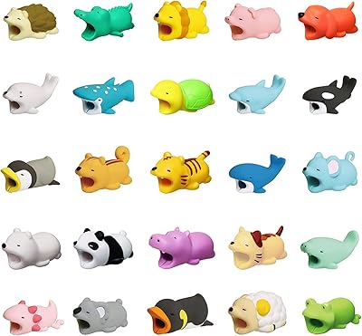 The White Shop Protective Cable in cute animal, phone cord protector, USB charger cable protector for most mobile phones and tablets.. DIAYTAR NIGERIA combines affordability, variety, and convenience with nationwide delivery services.
