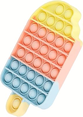 Chiji Woo Ice Cream Pop It Fidget Toy, Relaxing Sensories Anti-Stress for Children and Adults [Ice Cream].. Experience budget-friendly shopping at DIAYTAR NIGERIA, Nigeria's premier online marketplace with quick delivery.