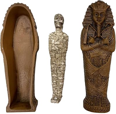 HAPPY YAMY 1 ENSEMBLE ESTANY ROI Tutankhamon Pharaoh Saccophage Saccophage Mummy Slimming figurine Keeping Mummy Coffing Festival Supply Halloween supplies.. Nigeria's favorite online shopping platform, DIAYTAR offers unbeatable prices and delivery within a week.