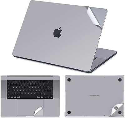 Emoinock sticker for Apple 2021 2023 m2 New MacBook Pro 16 inches A2485 A2780 Accessories (Apple Gray).. Enjoy the simplicity of shopping with DIAYTAR NIGERIA, offering vast choices delivered in just 5-8 days.