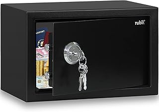Rubik key safe for the house, office, passport and RB20K jewelry (20 x 31 x 20 cm) black).. Experience shopping without limits at DIAYTAR NIGERIA, where affordability meets convenience in just days.