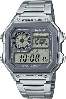 10 -year -old quartz watch fueled by battery with steel bracelet.. Experience shopping freedom with DIAYTAR NIGERIA's vast selection and dependable nationwide shipping.