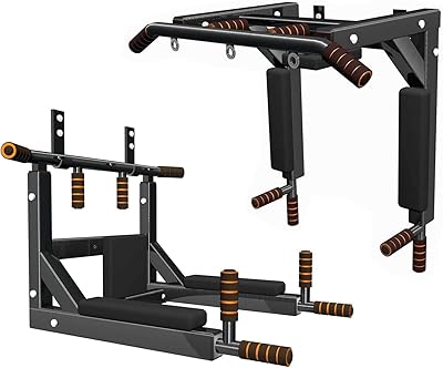 Horizontal bar Multifunctional wall MAX STREGTH, traction bar, Power Tower pump station for the house and the gym, black.. Need something fast? Order it now from DIAYTAR Nigeria.