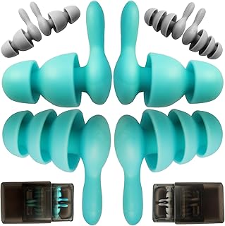 4 pairs of swimming earplugs, reusable waterproof silicone earplugs for adults men and women for swimming, surfing, shower and sleep.. DIAYTAR NIGERIA connects you with endless possibilities through our affordable e-commerce platform.