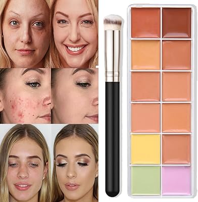 Syosi 12 Palette Correcting Color, Corrector Color Corrective Contour, Corrective Face Color Pallet, Kit of Anti-Conceales to hide dark circles, imperfections and redness.. Unlock a world of affordable products with DIAYTAR NIGERIA's expansive e-commerce platform.