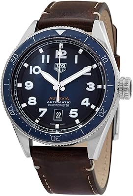 Automatic watch for men tag heuer with blue dial wbe5116.fc8266, bracelet.. DIAYTAR NIGERIA: Where every purchase is affordable and delivery is always within a week.