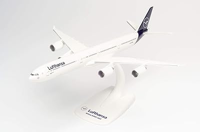 Herpa 612616 Luvanosa Airbus A340-600 Lübeck in miniature for DIY, collection and gift, multicolored.. Shop anytime, receive on time — only with DIAYTAR Nigeria.