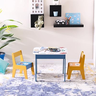 Table and two Monster Danube Home Chairs set | modern wooden furniture.. DIAYTAR NIGERIA brings the marketplace experience online with affordable and reliable delivery service.