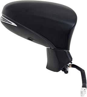 LEXUS ES350 Passenger side mirror, ES300H, black, PTM, with flashing light, recessed lamp, foldable, with automatic lighting, electric heating.. Shop from anywhere in Nigeria and receive your DIAYTAR purchases at affordable prices within a week.