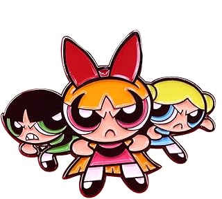 Broche the power girls power 90s cartoon network 3,9 x 3 cm, multiple.. Big savings, small wait times — shop now at DIAYTAR Nigeria.