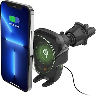 Automatic loading wireless car charger with Qi sensor.. With DIAYTAR Nigeria, shopping online is easy, affordable, and fast.