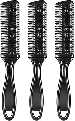 3 pieces Loroz Double -sided shaving comb for men use in home living room.. Discover shopping simplified with DIAYTAR NIGERIA's comprehensive platform and reliable 5-8 day shipping.