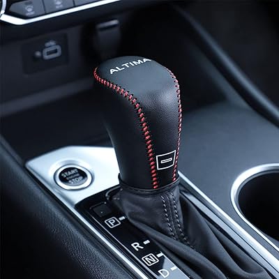 Coat of leather protective pommel in real leather car protection zeter for Nissan Altima 2019 2020 2021 2022 (red points).. Experience the future of online shopping with DIAYTAR NIGERIA's extensive product range and competitive pricing.