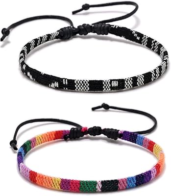 Set of Vaka Surfer beach bracelets for men and women - Bracelets braided summer bohemian - Handmade - Festival jewelry - Adjustable - Friendship gift - Hippie style ethnic style.. DIAYTAR NIGERIA makes online shopping accessible with our comprehensive platform and prompt delivery service.