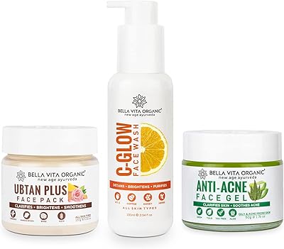 Bella Vita Kit for the elimination of acne and organic buttons with cleaner.. Shop without boundaries at DIAYTAR NIGERIA, offering affordable products with convenient delivery times.