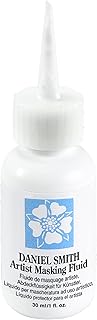 Daniel Smith Vial of 1 Oz with 5 applicators, masking fluid for artist, 284075001, white.. DIAYTAR NIGERIA delivers more than expected with our extensive catalog and 5-8 day delivery service.