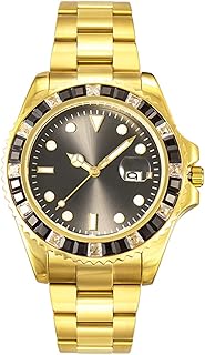 Icediamond classic quartz watch for men of 44 mm in stainless steel, cubic zirconia support, bright pointer and date indicator.. Discover endless possibilities with DIAYTAR NIGERIA's comprehensive selection and reliable shipping.
