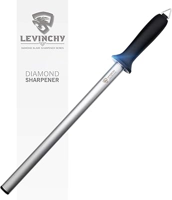 Steel Steel Steel Shark 12 -inch, professional steel with diamond with an excellent diamond knife sharpening rod for all knives, light and durable.. Everything you need is on DIAYTAR Nigeria — just a click away.