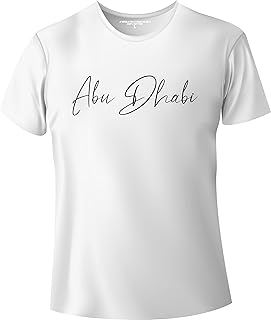 T-shirt from cotton for men and women from Abu Dhabi, White, D-142.. Shop smarter with Nigeria's premier e-commerce platform, featuring affordable products delivered nationwide.