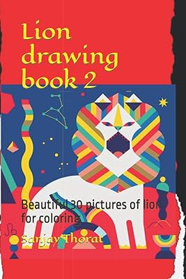 Lion drawing book 2: 30 beautiful photos of lion to color.. Shop with confidence at DIAYTAR NIGERIA, Nigeria's premier affordable e-commerce platform.