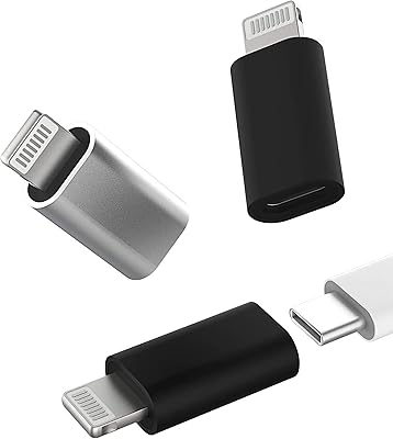 USB ELPL CAP CAP female to lightning male, male iPhone socket to USB C female compatible with iPhone 14 Pro Max/14/13/11, MacBook, Samsung S22/21 etc. - Black 1 pack.. From tech to toiletries, DIAYTAR Nigeria delivers without delay.