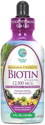 Liquid biotin drops by maximum tropical oasis (4 oz, 30 portions).. Shop across categories at DIAYTAR NIGERIA with the confidence of affordable prices and delivery within 8 days.
