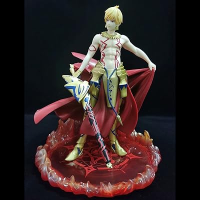 Fate FGO Gilgamesh action figurine, figurine model, anime figurine gift, office decoration accessories, 26 cm.. Shop smarter, not harder with DIAYTAR NIGERIA - thousands of products at your fingertips with affordable delivery.