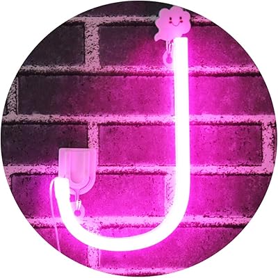 Bright neon signs, pink marquee for wall decorations for Christmas, birthday party, bar, Valentine's Day - Letter J Rose.. Shop the smart way with DIAYTAR NIGERIA's extensive selection and budget-friendly nationwide delivery.