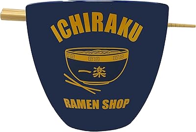 Bol Ramen Naruto with baguettes 16 Oz Ichiraku and Hidden.. DIAYTAR NIGERIA: Your affordable gateway to thousands of products delivered within a week.