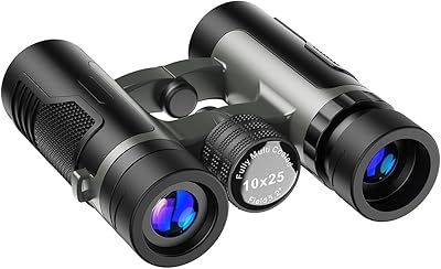 Compact binoculars Apexel 10x25 for adults and children, bumpers with optical bak 4 prism roof fmc for the observation of birds/hunting, sports, tourism and theater.. Your favorite brands are just a click away on DIAYTAR Nigeria.