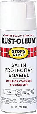 Rust-Oleum satin enamel 7791830, 12 oz, white.. Shop the smart way with DIAYTAR NIGERIA's extensive selection and budget-friendly nationwide delivery.