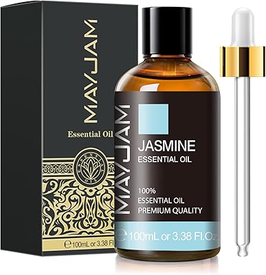 Jasmine essential oil for perfume and relaxation, Pure Myjum essential oils for domestic diffusers, jasmine oil for the manufacture of soaps and candles, 3.38 fl oz.. Get access to thousands of affordable products only on DIAYTAR Nigeria.