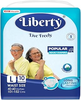 Liberty Eco layers for adults, size L (40-60 inches), 10 units.. DIAYTAR NIGERIA: Your partner in affordable online retail with reliable delivery across the nation.