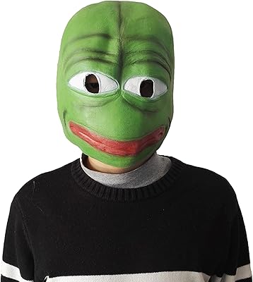 Mask of Small Sad Frog Hackuser Halloween Mask in Funny Animals for Holidays.. Shop smart with DIAYTAR NIGERIA, offering a vast product range delivered to your doorstep within a week.