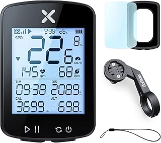 XOS G+wireless bicycle computer, GPS speed counter and mileage counter with Bluetooth and Ant+, bicycle accessories with LCD screen, Waterproof mountain bike tracker for all bikes.. DIAYTAR NIGERIA brings the marketplace to every Nigerian home with affordable prices and quick delivery.