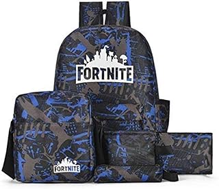 Goodrun Fortnite bright bag - 5 parts large capacity, blue.. Experience budget-friendly shopping at DIAYTAR NIGERIA, Nigeria's premier online marketplace with quick delivery.