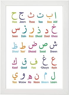 A wall painting to learn the Arabic figures to children from 0 to 20 years old with the Arabic spelling and the writing 28 letters the alphabet the room of S.. DIAYTAR NIGERIA: Where quality meets accessibility with affordable prices and prompt shipping.