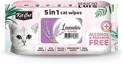 Wet wipes for cat Kat Kat 5 in 1, lavender perfume, light pink.. Say goodbye to limited options and long shipping times. DIAYTAR Nigeria delivers variety, quality, and affordability straight to your door.