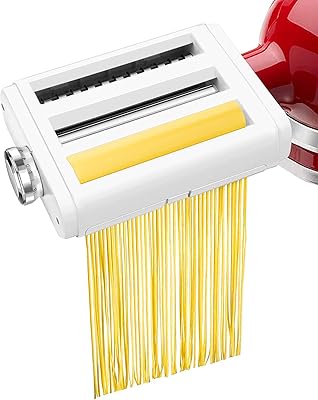 Accessory for lexi pasta machine for mixer mixer, set 3 in 1 including a spaghetti cutting, a pasta roll and a sustainable pasta cutting accessories for kitchenaid.. Why pay more? DIAYTAR Nigeria gives you the best for less.