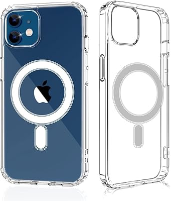 Zobitek transparent magnetic shell for iPhone 12 - Pro | Compatible with Magsafe.. Shop smarter with DIAYTAR NIGERIA's comprehensive catalog and budget-friendly 5-8 day delivery.