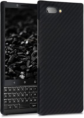 Calibrian protective shell in aramid fiber compatible with Blackberry Key2 - Ultra -fine and solid protective shell - Mat black.. DIAYTAR NIGERIA combines affordability with convenience, delivering your purchases within 5-8 days.