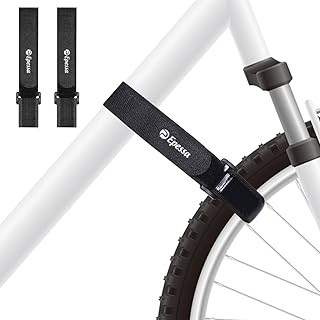 Ibisa bicycle wheel stabilizer straps, high adhesion with gel, adjustable, pack of 2 (black).. From tech to toiletries, DIAYTAR Nigeria delivers without delay.