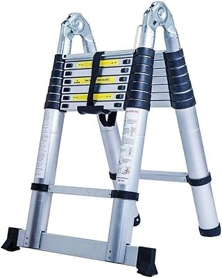 Aluminum telescopic scale, 4.4 meters, portable, versatile, retractable.. Your ultimate shopping destination, DIAYTAR NIGERIA combines extensive selection with affordable shipping.