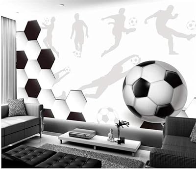 Ycry - Large 3D football wallpaper for all sports - Wall wall - Wall decoration - Poster photo - HD print - Modern decoration - Collage included - 120x100cm.. DIAYTAR NIGERIA transforms dreams into deliveries with our affordable prices and reliable shipping.