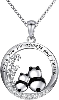 Panda necklace for women girls girls niece birthday gifts pendant panda bamboo pendant for children.. DIAYTAR NIGERIA brings the nation's largest product catalog to your doorstep at prices you'll appreciate.